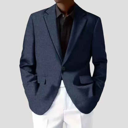 Beltrán | Blazer de invierno con textura elegante y estilo casual para hombre