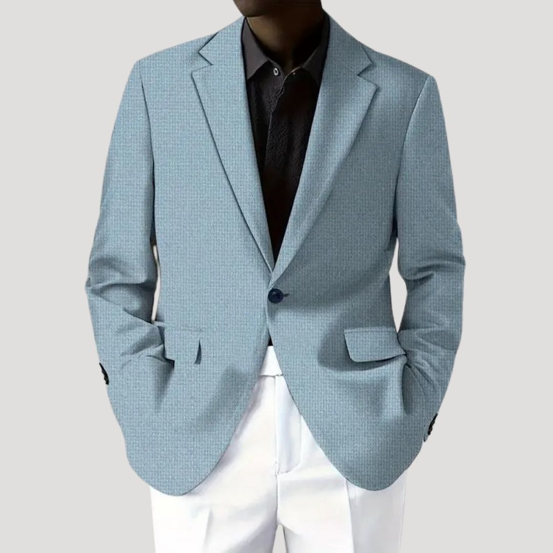 Beltrán | Blazer de invierno con textura elegante y estilo casual para hombre