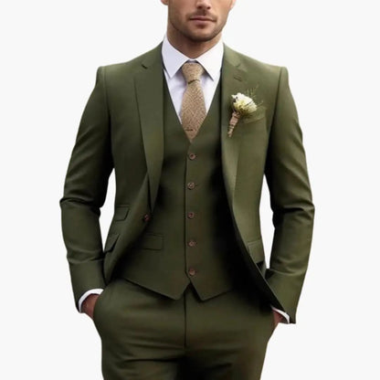 Juan | Traje para hombre de tres piezas con blazer y chaleco