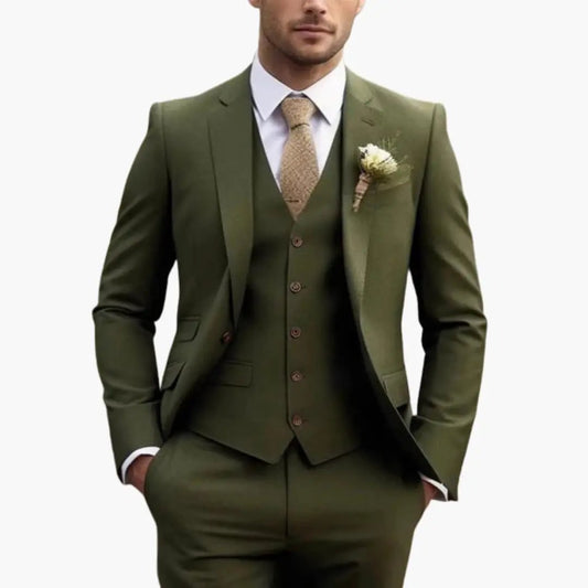 Juan | Traje para hombre de tres piezas con blazer y chaleco