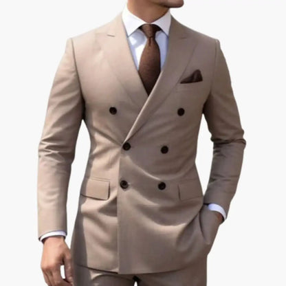 Miguel | Men's two-piece suit with double-breasted blazer and pants