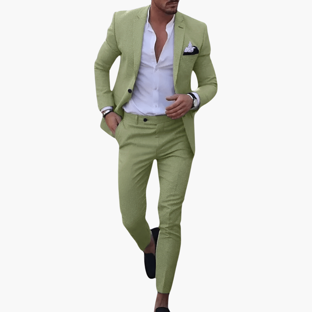 Armando | Costume d'été pour homme avec veste et pantalon slim