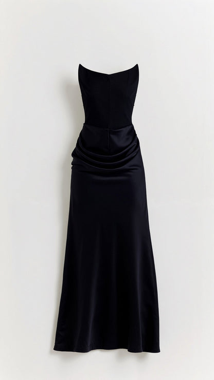 Florena | Women's maxi wedding dress with elegant column silhouette