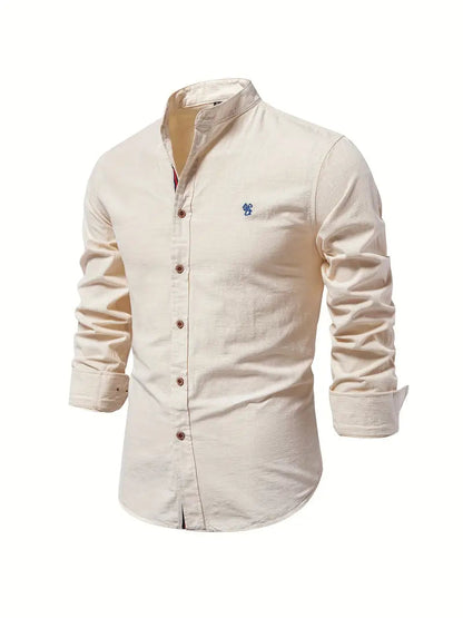 Alejandro | Camisa casual de hombre con botones para entretiempo