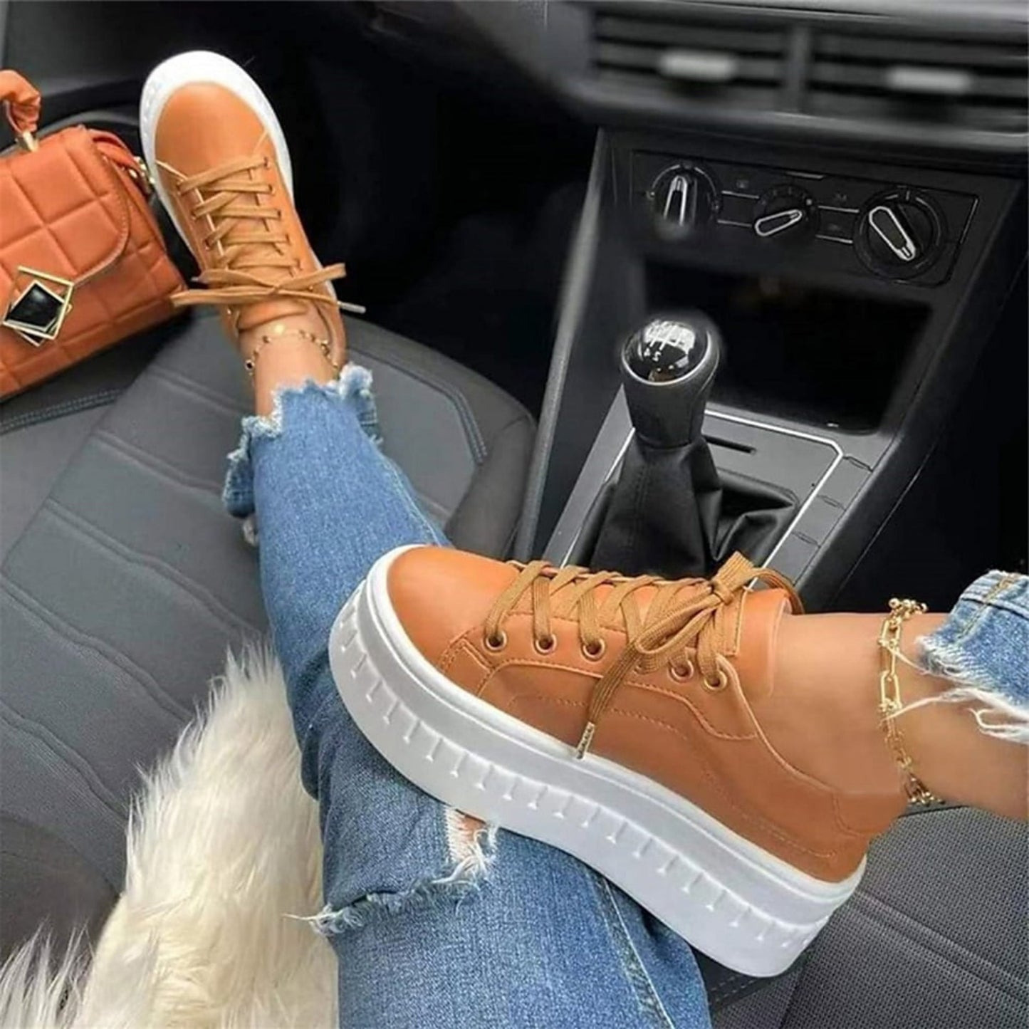 Camira | Buty damskie z grubą podeszwą i nowoczesnym designem