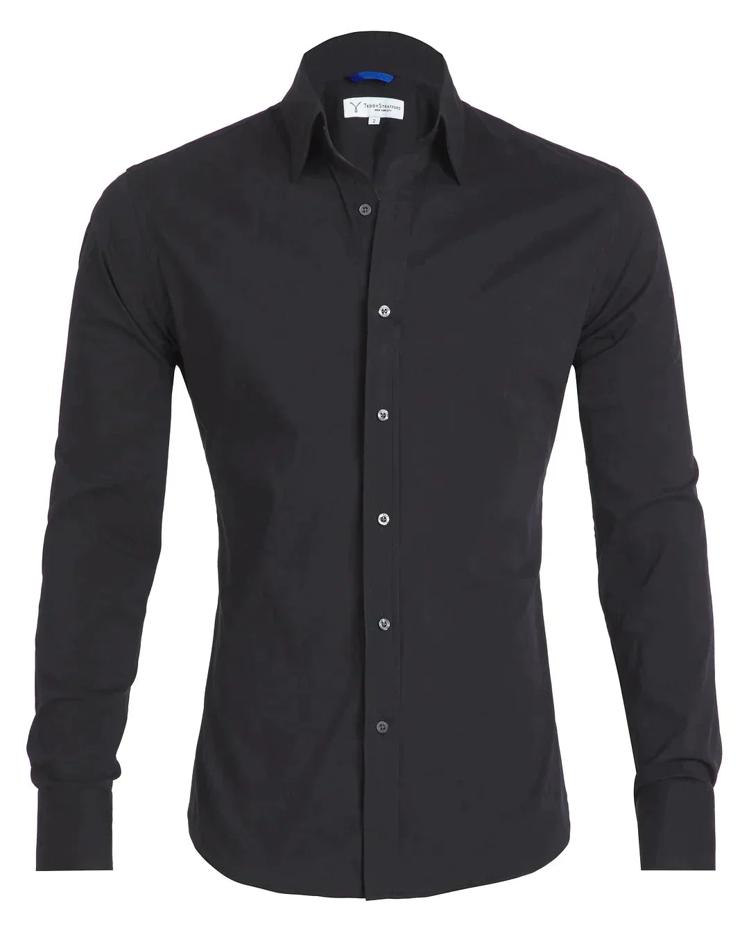 Mateo | Long-sleeve shirt with zip-up classic collar