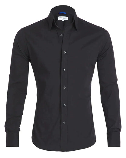 Mateo | Long-sleeve shirt with zip-up classic collar