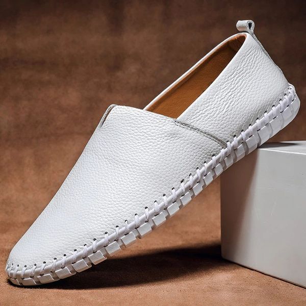 Kairo | Mocasines para hombre sin cordones con costura visible