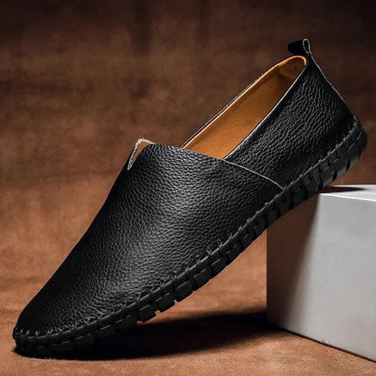 Kairo | Mocasines para hombre sin cordones con costura visible