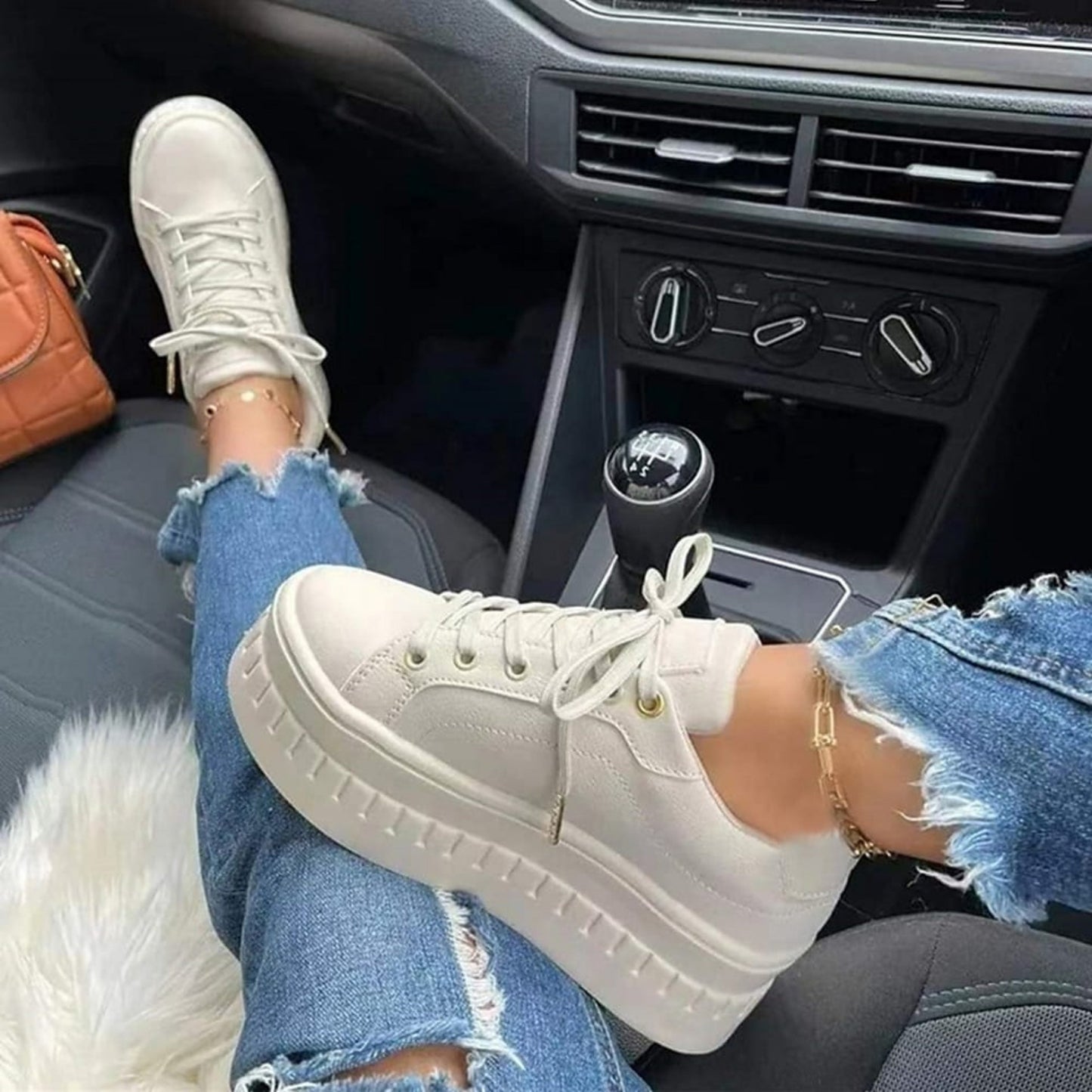 Camira | Buty damskie z grubą podeszwą i nowoczesnym designem