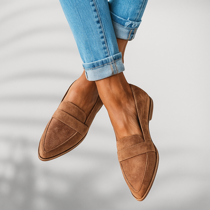 Dorela | Mocassins pour femme au design fin et bout pointu