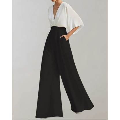 Celia | Mono de mujer con diseño ajustado y pernera ancha