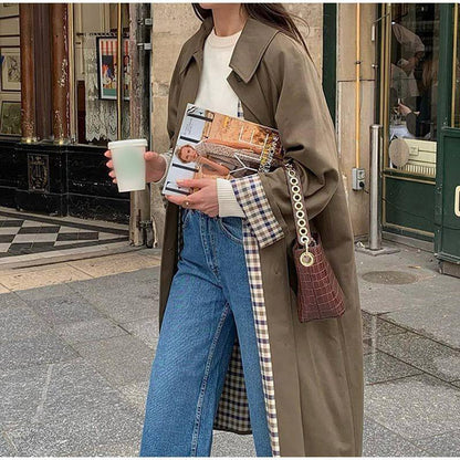 Begoña | Gabardina impermeable de corte holgado para mujer