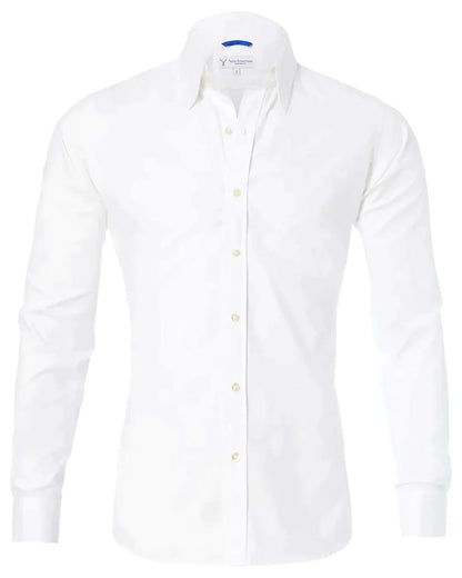 Mateo | Long-sleeve shirt with zip-up classic collar