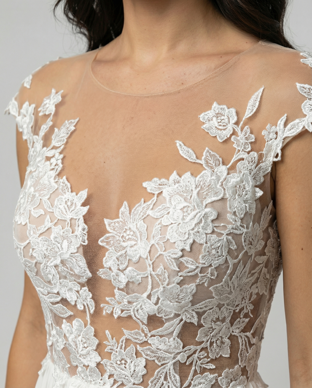 Thalina | Lace Maternity Long Dress | Maxi