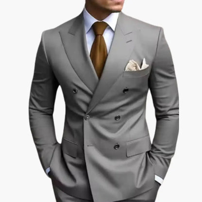 Miguel | Men's two-piece suit with double-breasted blazer and pants