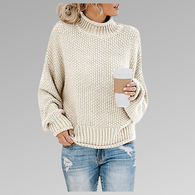 Amaranta | Jersey de punto de invierno para mujer de corte suelto