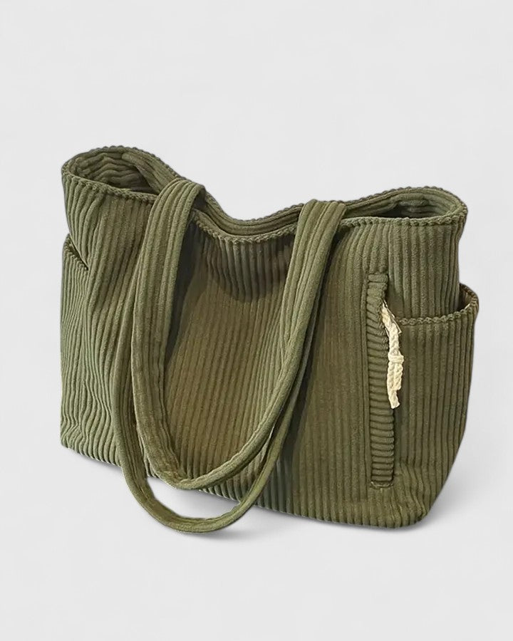 Janine | Bolso Tote de Hombro Acanalado