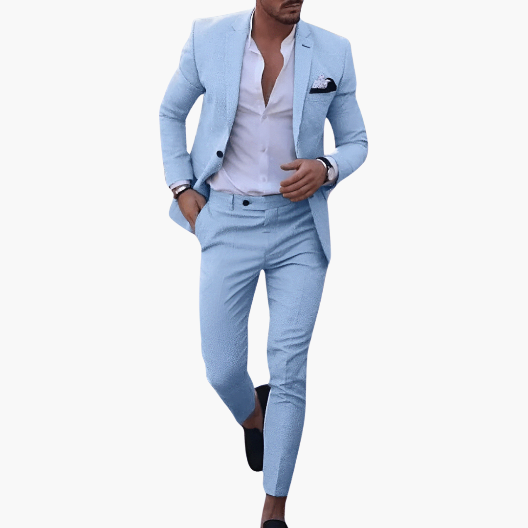 Armando | Costume d'été pour homme avec veste et pantalon slim