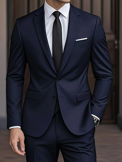 Alonso | Traje para hombre con chaqueta entallada y cierre de botones
