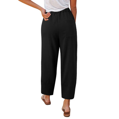 Mireya | Women's wide-leg cropped pants with a loose fit