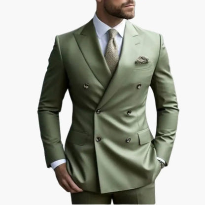 Miguel | Men's two-piece suit with double-breasted blazer and pants
