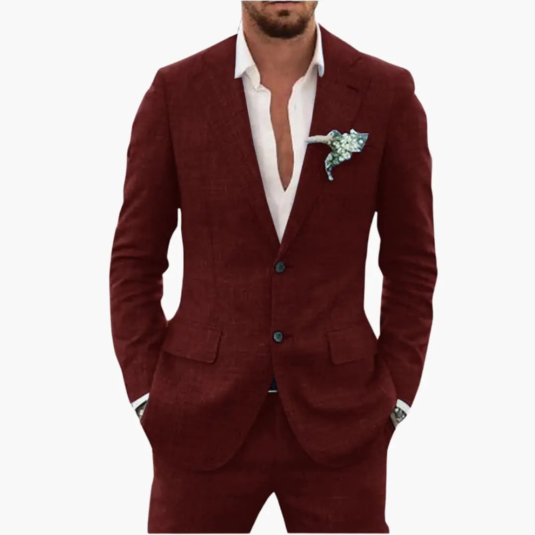 Dante | Traje para hombre con solapa y cierre de botones
