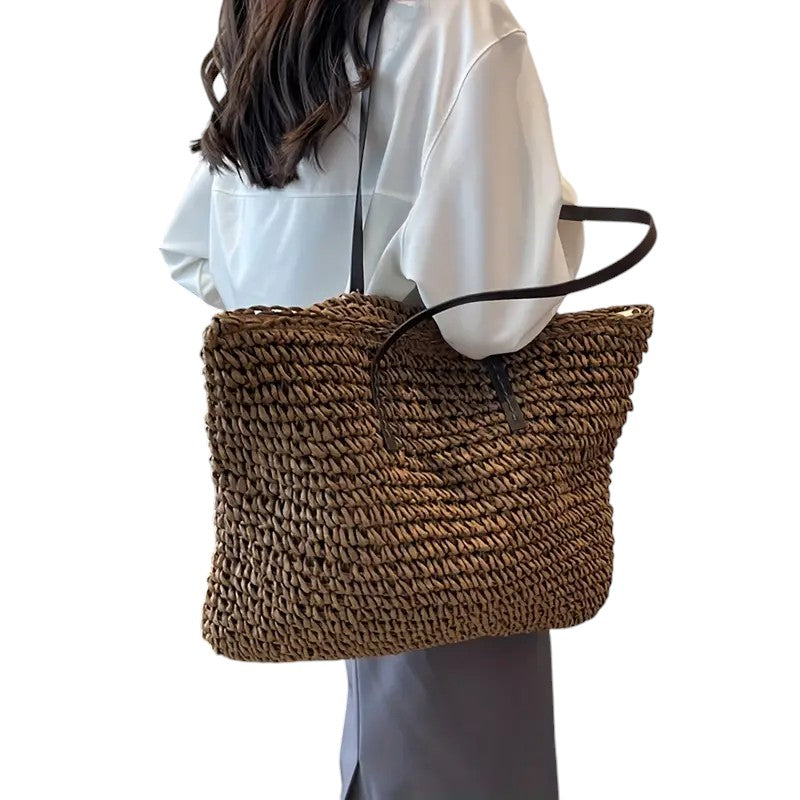 Seralune | Women's Spacious Beach Tote Bag | Relaxed