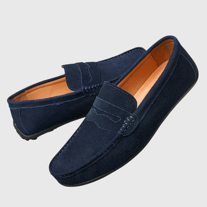 Roselia | mocasines ortopédicos con acabado tipo ante y diseño