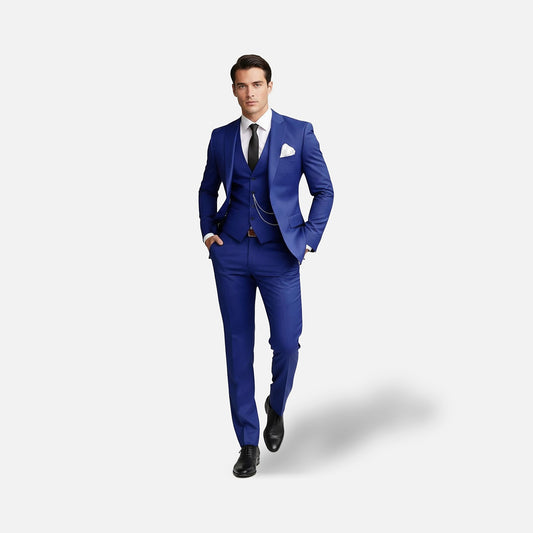Crispín | Traje para hombre con chaleco y corte entallado