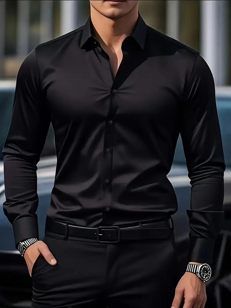Valerio | Camisa con manga larga y botones