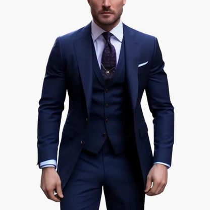 Juan | Traje para hombre de tres piezas con blazer y chaleco