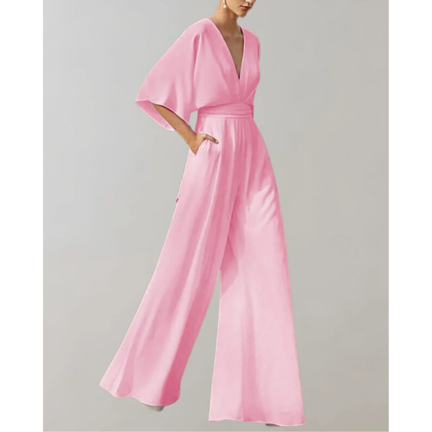 Celia | Mono de mujer con diseño ajustado y pernera ancha