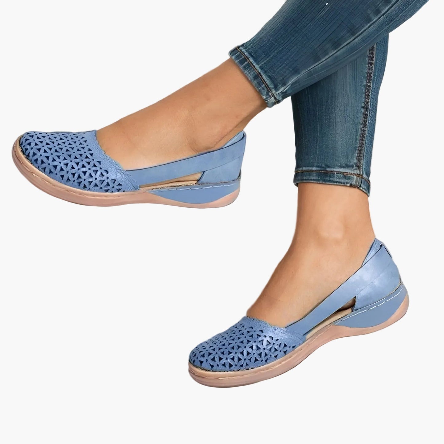 Saturnina | Zapatos ortopédicos para mujer con diseño perforado