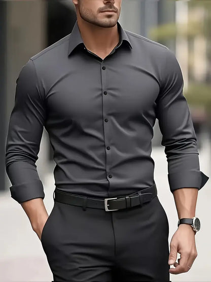 Valerio | Camisa con manga larga y botones