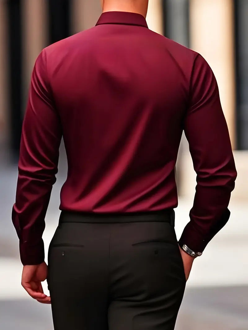 Valerio | Camisa con manga larga y botones