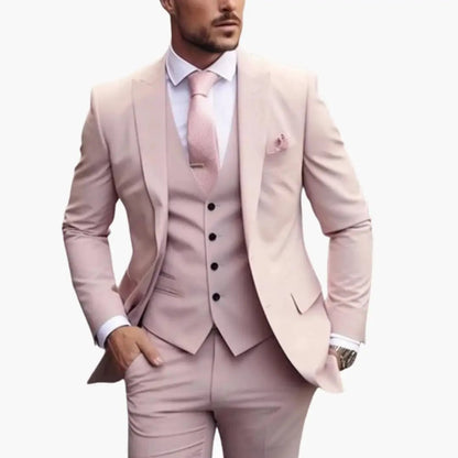 Juan | Traje para hombre de tres piezas con blazer y chaleco