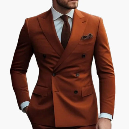 Miguel | Men's two-piece suit with double-breasted blazer and pants