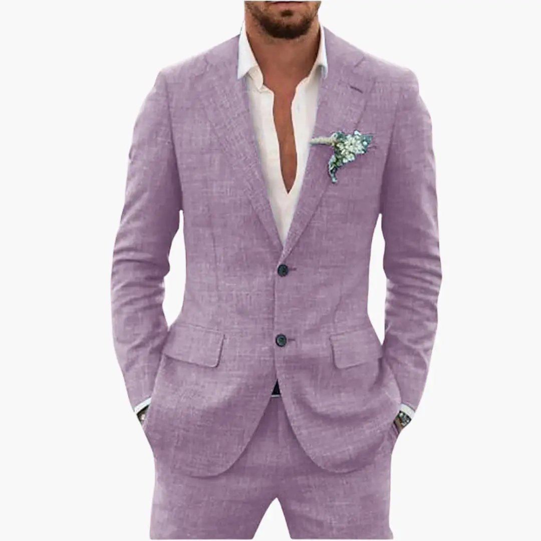 Dante | Traje para hombre con solapa y cierre de botones
