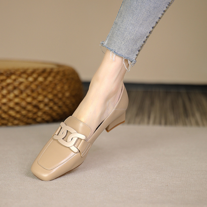 Clarisse | Women's low-heel loafer shoes with an elegant design