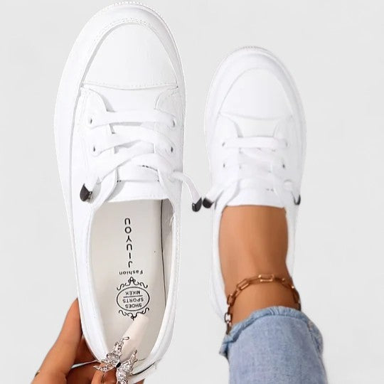 Aixa | Zapatillas clásicas de primavera bajas y con cordones para mujer