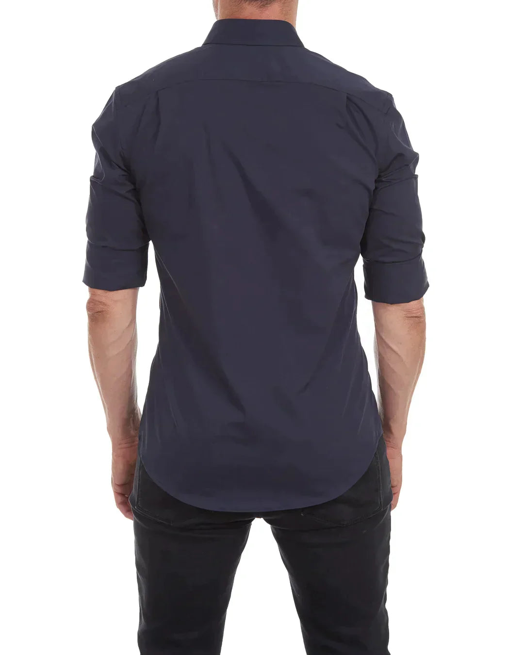 Mateo | Long-sleeve shirt with zip-up classic collar