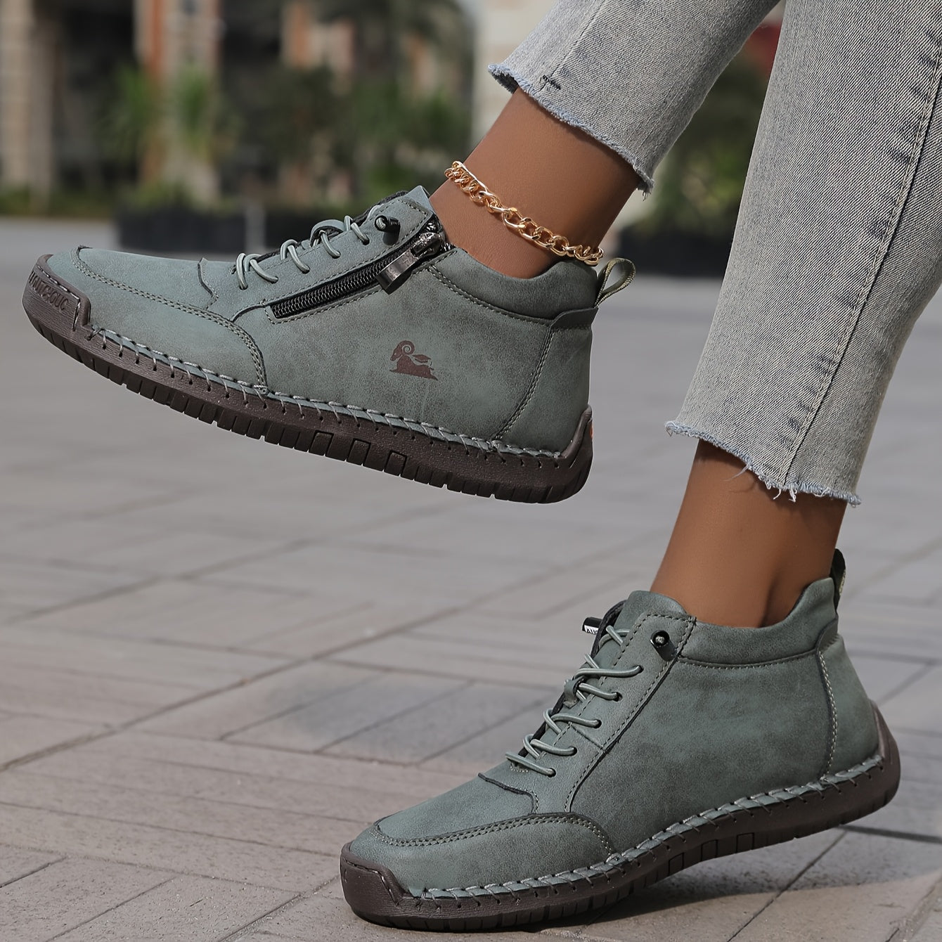 Chantal | Zapatillas deportivas elegantes de primavera para mujer con cremallera