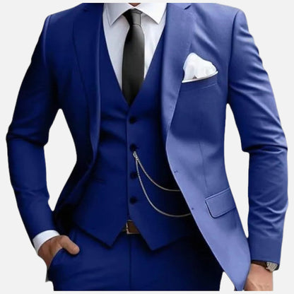 Crispín | Traje para hombre con chaleco y corte entallado