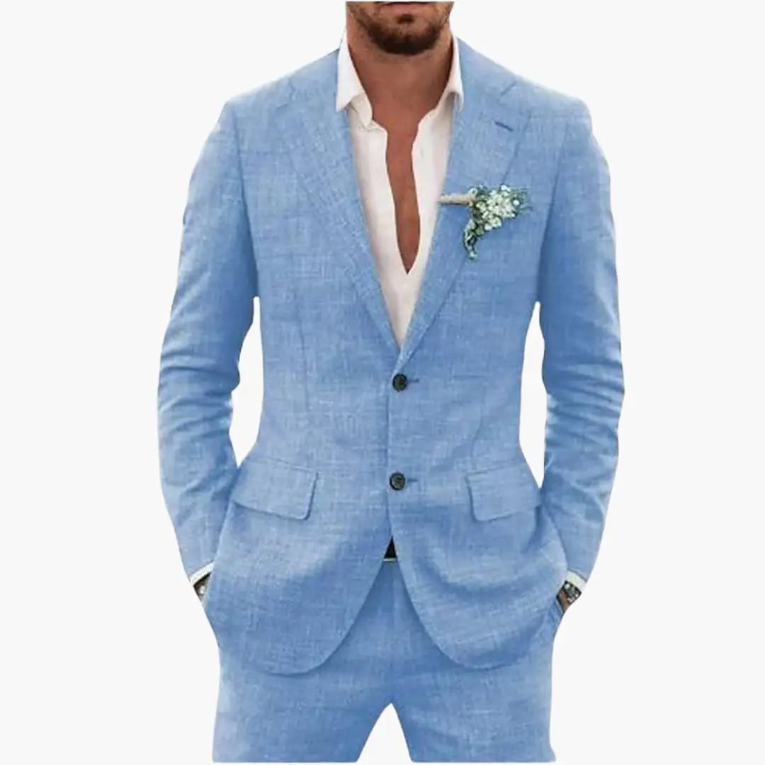 Dante | Traje para hombre con solapa y cierre de botones