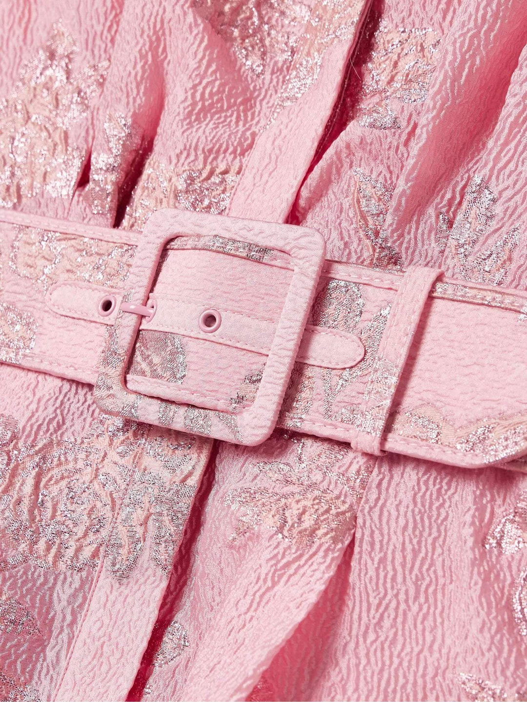 Kaira | Vestido elegante con mangas cortas abullonadas