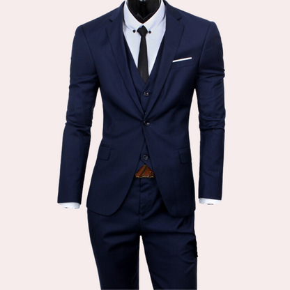 Alvario | Conjunto formal de tres piezas para hombre | Formal