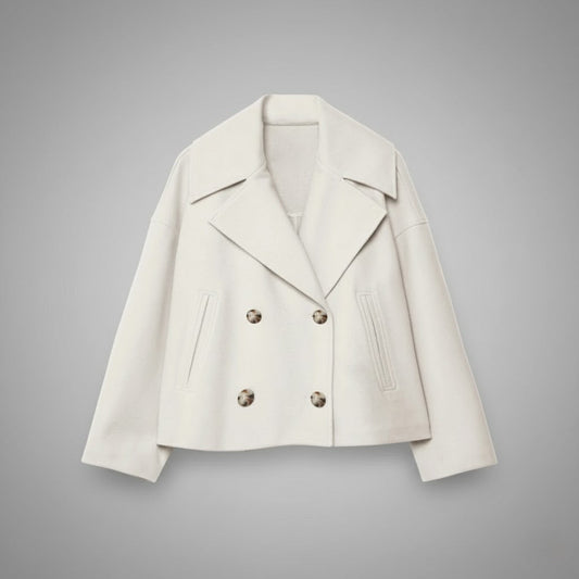 Isolda | Abrigo corto elegante para mujer