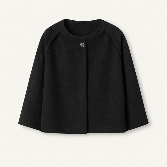 Naroa | Women's straight-cut round-neck jacket | Modern