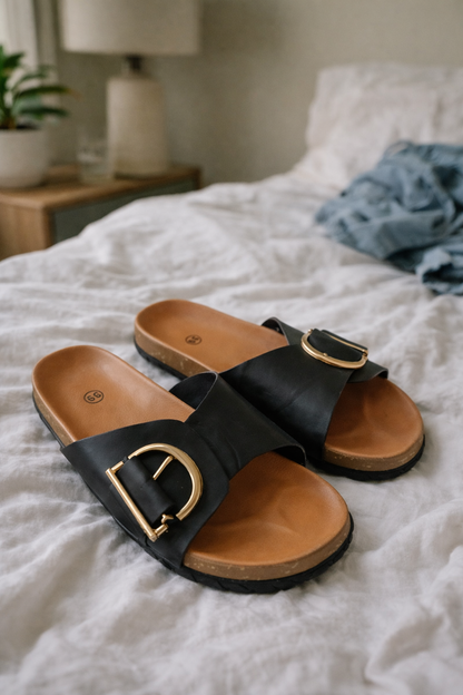Noa | Sandalias para mujer con hebilla y diseño abierto